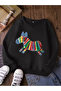 Children's Crew Neck Printed Sweatshirt