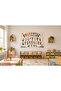 Turkish Alphabet Educational Wall Poster – Children's Room, Kindergarten and Nursery Decor - 2