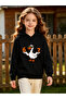 Children's Hooded Printed Sweatshirt