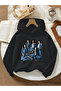 Children's Hooded Printed Sweatshirt