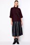 Bead Embroidered Half Sleeve Knitwear Sweater 10309 - 5