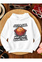Children's Hooded Printed Sweatshirt