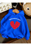 Children's Hooded Printed Sweatshirt
