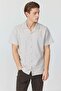 Men's Cuban Collar Short Sleeve Shirt