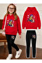 Girl's Crew Neck Sweatshirt and Leggings Set