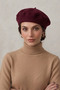 Vintage Style Women's French Felt Painter Beret - 2