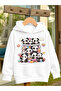 Children's Hooded Printed Sweatshirt