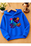 Children's Hooded Printed Sweatshirt