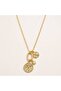 Retro Gold Color Tarnish-Resistant Steel Necklace - 2