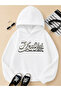 Children's Hooded Printed Sweatshirt