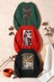 Unisex Mixed Printed Crew Neck Sweatshirt Set – Pack of 3