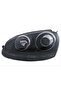 GOLF 5 R32 LED FAR - SIYAH
