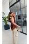 Kaneps Tasseled Blouse Bitter Brown - 3