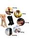 Zipper Compression Calf Sleeves, 2-Pair, Toeless, Size L – For Running, Hiking & Standing L - 3