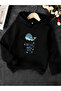 Children's Hooded Printed Sweatshirt