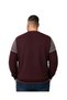 Men's Large Size Burgundy Crew Neck Ufuk Knitwear Sweater 5Xl-6Xl-7Xl-8Xl - 3