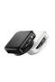 فاسجير كيبل USB C قابل للسحب، عبوة من قطعتين سلك شحن 60 واط (2 متر، اسود)