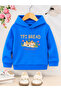 Children's Hooded Printed Sweatshirt