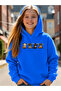 Children's Hooded Printed Sweatshirt