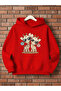 Children's Hooded Printed Sweatshirt