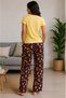 Women's Cotton Colorful Pajama Set - 2
