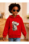 Children's Hooded Printed Sweatshirt