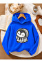 Children's Hooded Printed Sweatshirt
