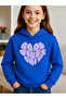 Children's Hooded Printed Sweatshirt