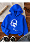 Children's Hooded Printed Sweatshirt