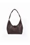 3-Pack Coffee, Cream, Black Vintage Double Zipper Hand and Shoulder Bag - 4