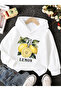 Children's Hooded Printed Sweatshirt