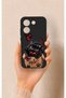 Poco X8 Pro Compatible Hello Cat Patterned Silicone Case