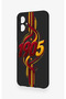 Omix X5 Compatible Yellow Red Ivy Patterned Silicone Case - 4