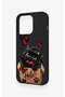 iPhone 15 Pro Compatible Hello Cat Patterned Silicone Case - 4
