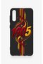 Samsung A50 Compatible Yellow Red Ivy Patterned Silicone Case - 2