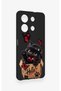 Infinix Note 30 Compatible Hello Cat Patterned Silicone Case - 3