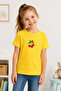 Girl's Mixed Printed Cotton Combed Cotton T-Shirt