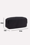 Double Eyed Pen Holder 610 Denier Fabric | Zippered Durable Black - 2