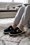Soft, Non-Noisy Sole, Buckle Detailed Luxury Indoor Slippers
