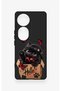 Vivo V40 Compatible Hello Cat Patterned Silicone Case - 2