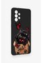 Samsung-A73 Compatible Hello Cat Patterned Silicone Case - 4