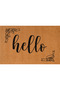 Door Mat Non-Slip Base Decorative Home Office Mat 45X70 cm - 2
