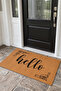 Door Mat Non-Slip Base Decorative Home Office Mat 45X70 cm - 4