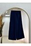 Fergül Hakim Collared Tunic Long Pants Set-Ey963 Navy Blue - 7