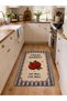 Eta Written and Thematic Modern Woven Base Decorative Carpet Eta4171 - 3