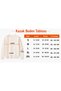Women's Crew Neck Princess Balloon Sleeve Hair Braided Short Wide Ribbed Stylish White Knitwear Sweater - 4
