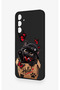 Samsung A16 Compatible Hello Cat Patterned Silicone Case - 4