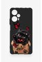 Poco F5 Compatible Hello Cat Patterned Silicone Case - 3