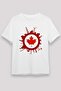 Canadian Sycamore Leaf Industrial Image Printed T-Shirt