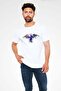 Australian Flag Eagle Silhouette Printed T-Shirt - 2